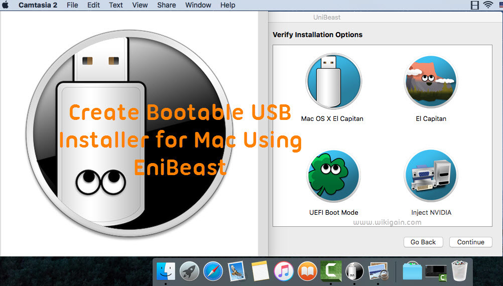 create a usb boot disk for mac os x